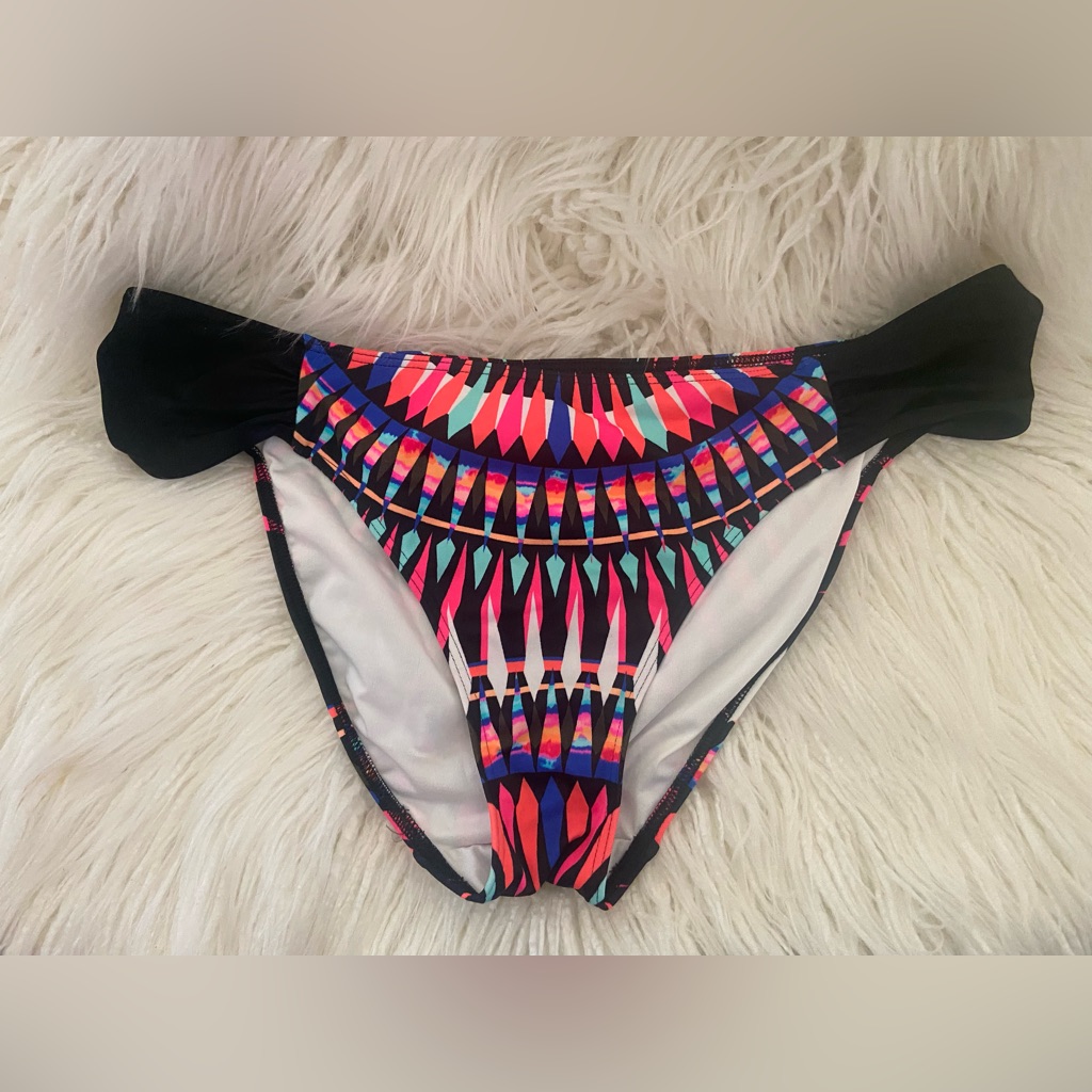 Victoria's Secret Colorful Geometric Bikini Bottom